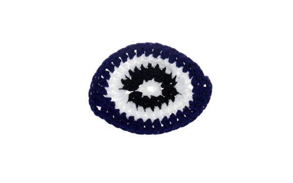 ΠΛΕΚΤΟ ΜΑΤΙ ΥΠΟΛΕΥΚΟ ΜΑΥΡΟ ΡΑΦ 9 Χ 6,5 CM